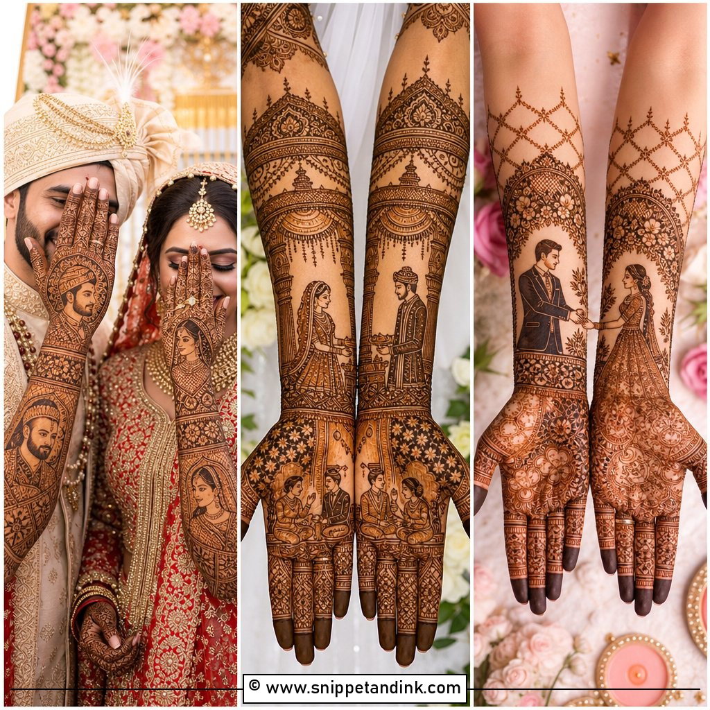20 Dhula Dhulan Mehndi Designs for Classic Bridal Charm