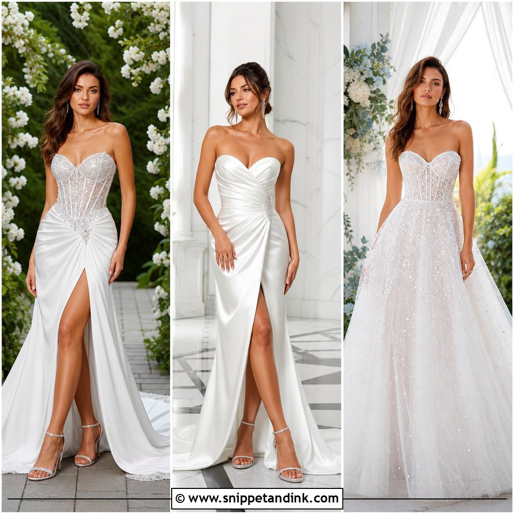 20 Diamonds Wedding Dresses That Deliver Dazzling Bridal Glamour