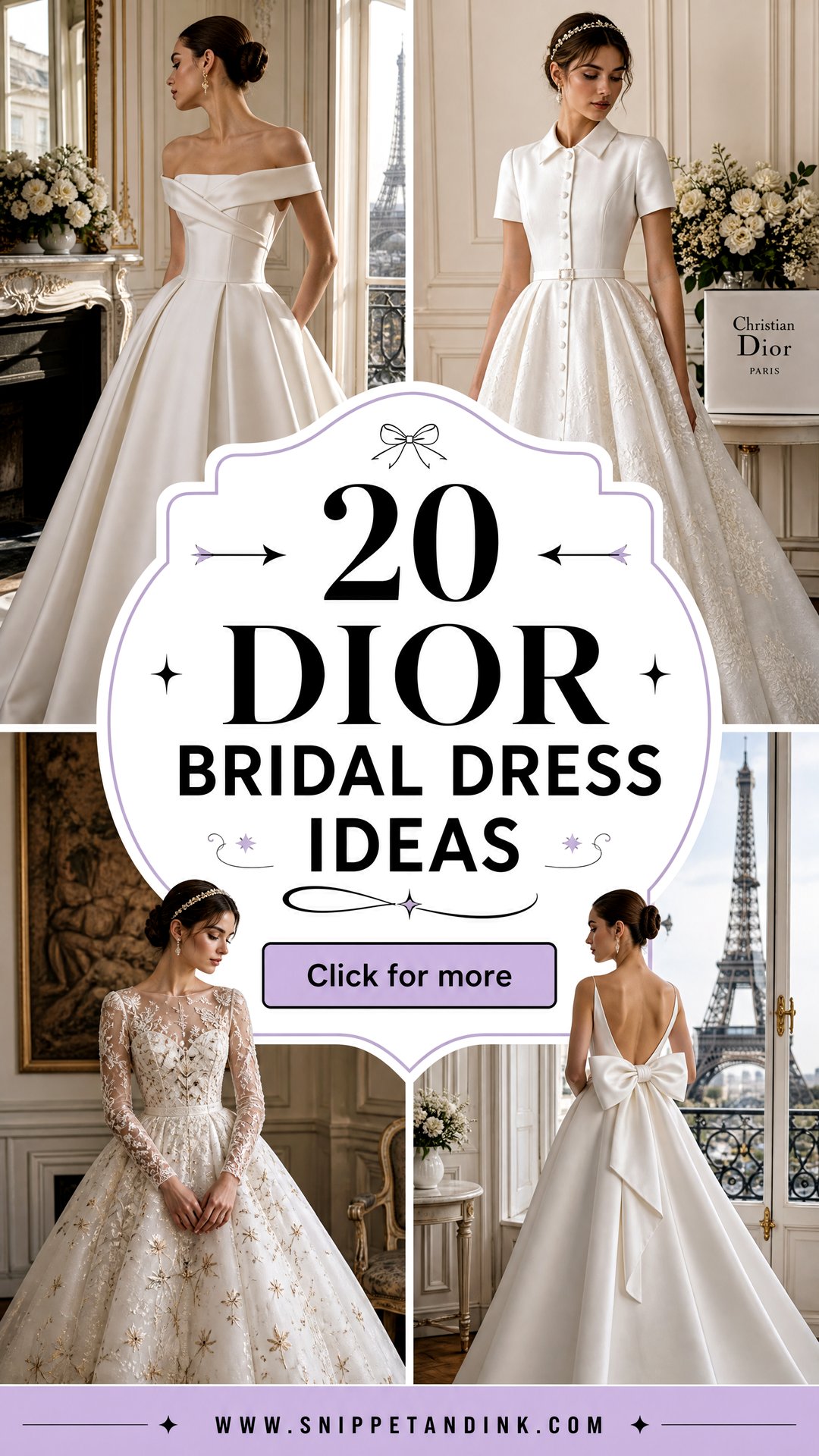 20 Dior Bridal Dress Ideas for Timeless Couture-Inspired Brides - 20 Dior Bridal Dress Ideas for Timeless Couture-Inspired Brides