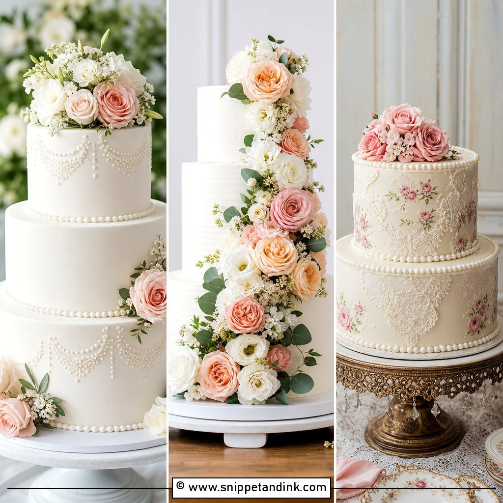 20 Display Cake Ideas for Wedding Receptions That Dazzle