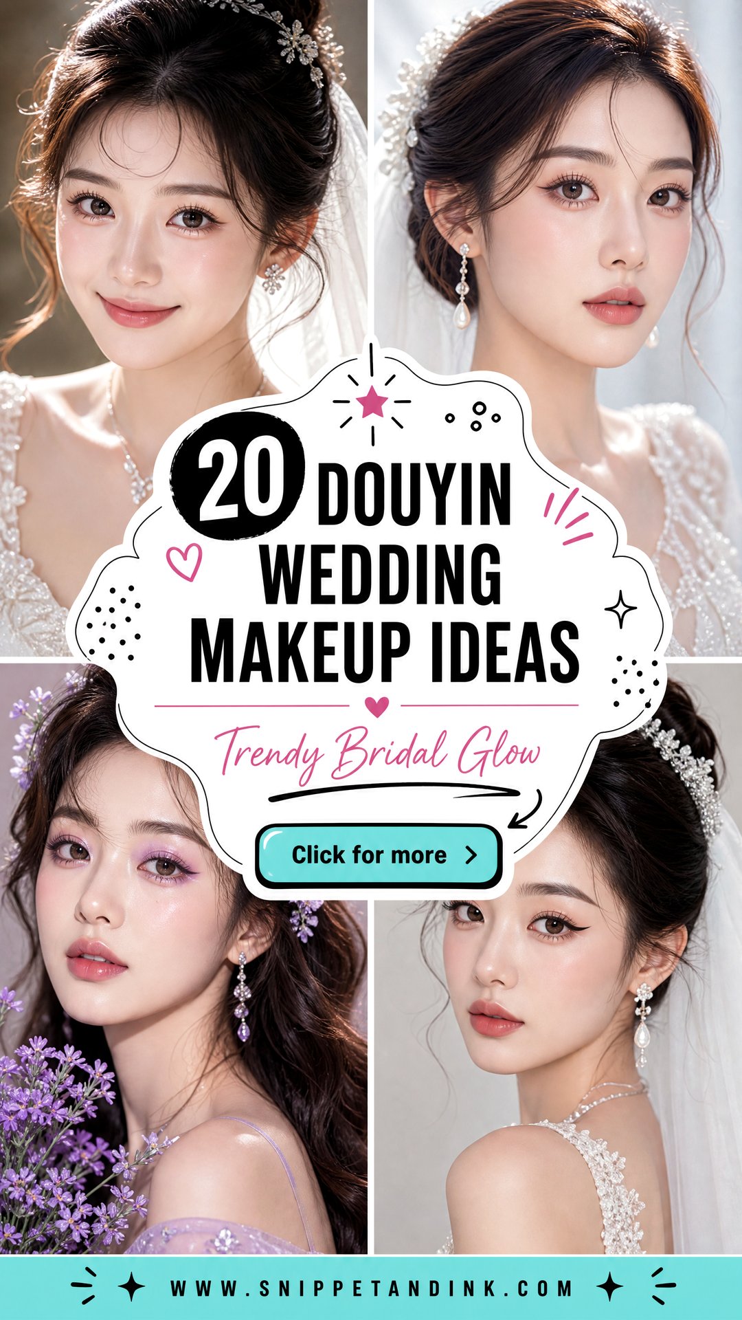 20 Douyin Wedding Makeup Ideas for Trendy Bridal Glow - 20 Douyin Wedding Makeup Ideas for Trendy Bridal Glow