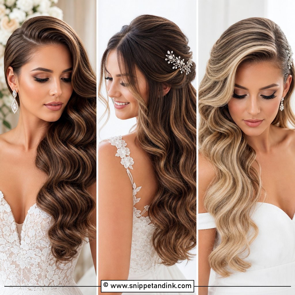20 Down Do Wedding Hair Ideas for Soft Romantic Brides Today