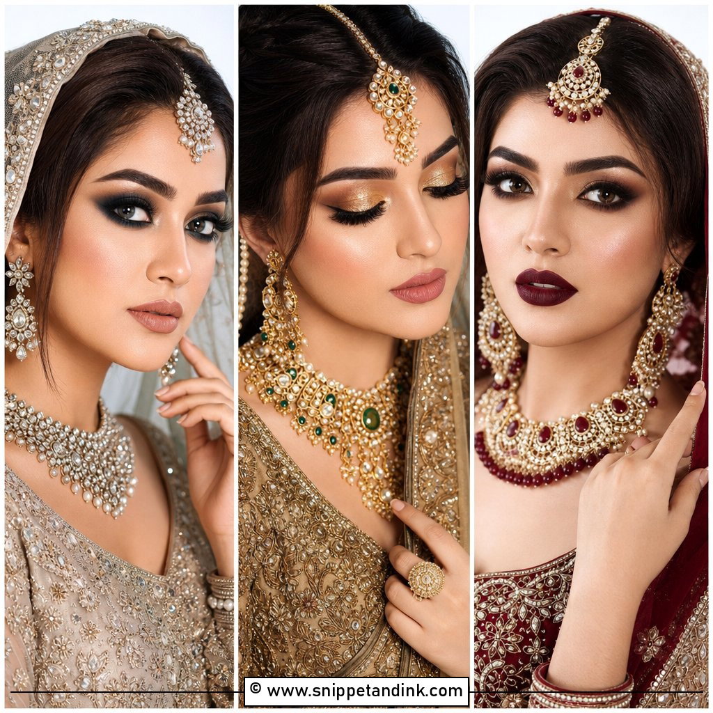 20 Dramatic Bridal Makeup Ideas for a Striking Aisle Look