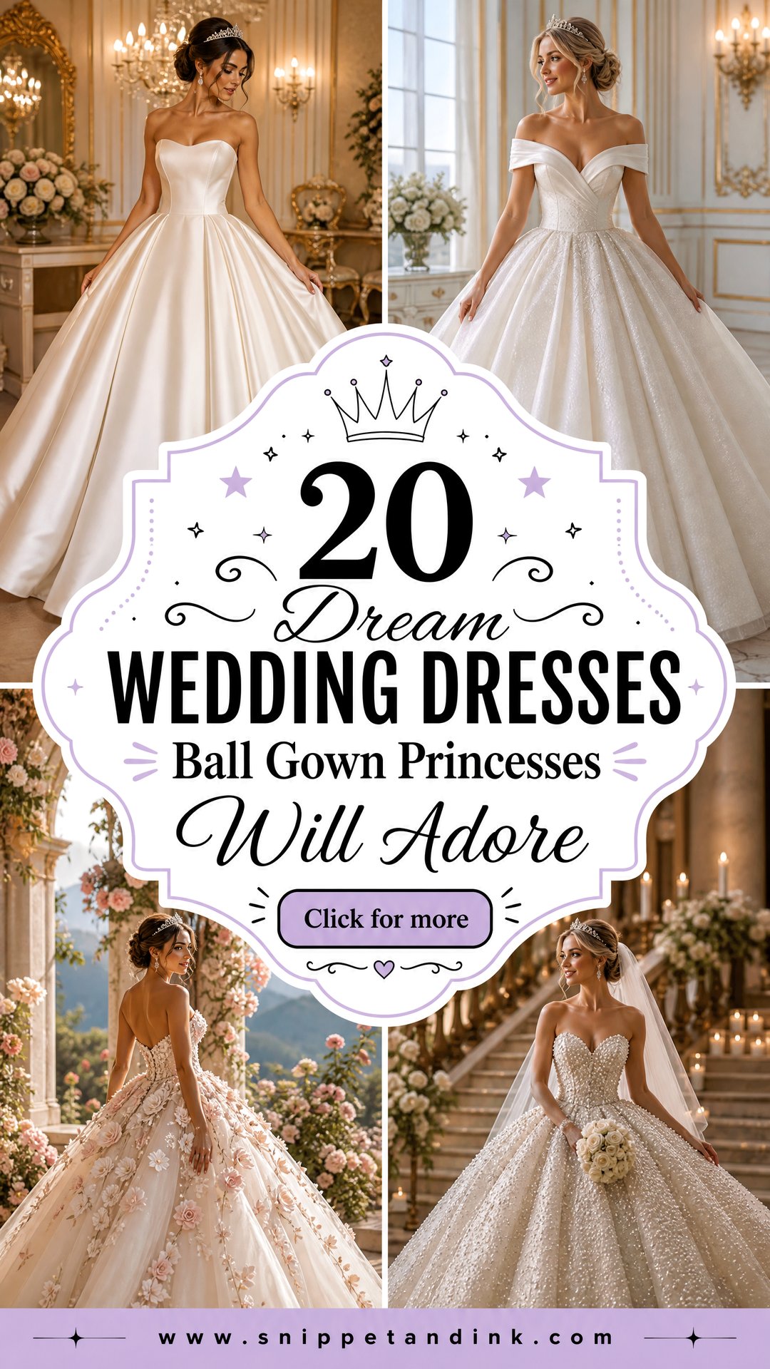 20 Dream Wedding Dresses Ball Gown Princesses Will Adore - 20 Dream Wedding Dresses Ball Gown Princesses Will Adore
