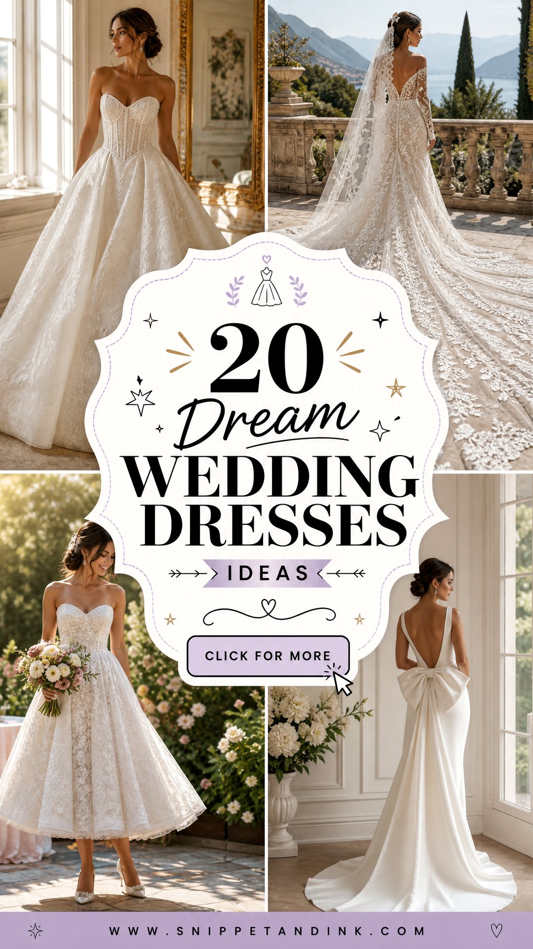 20 Dream Wedding Dresses Ideas the Bride Will Truly Love - 20 Dream Wedding Dresses Ideas the Bride Will Truly Love