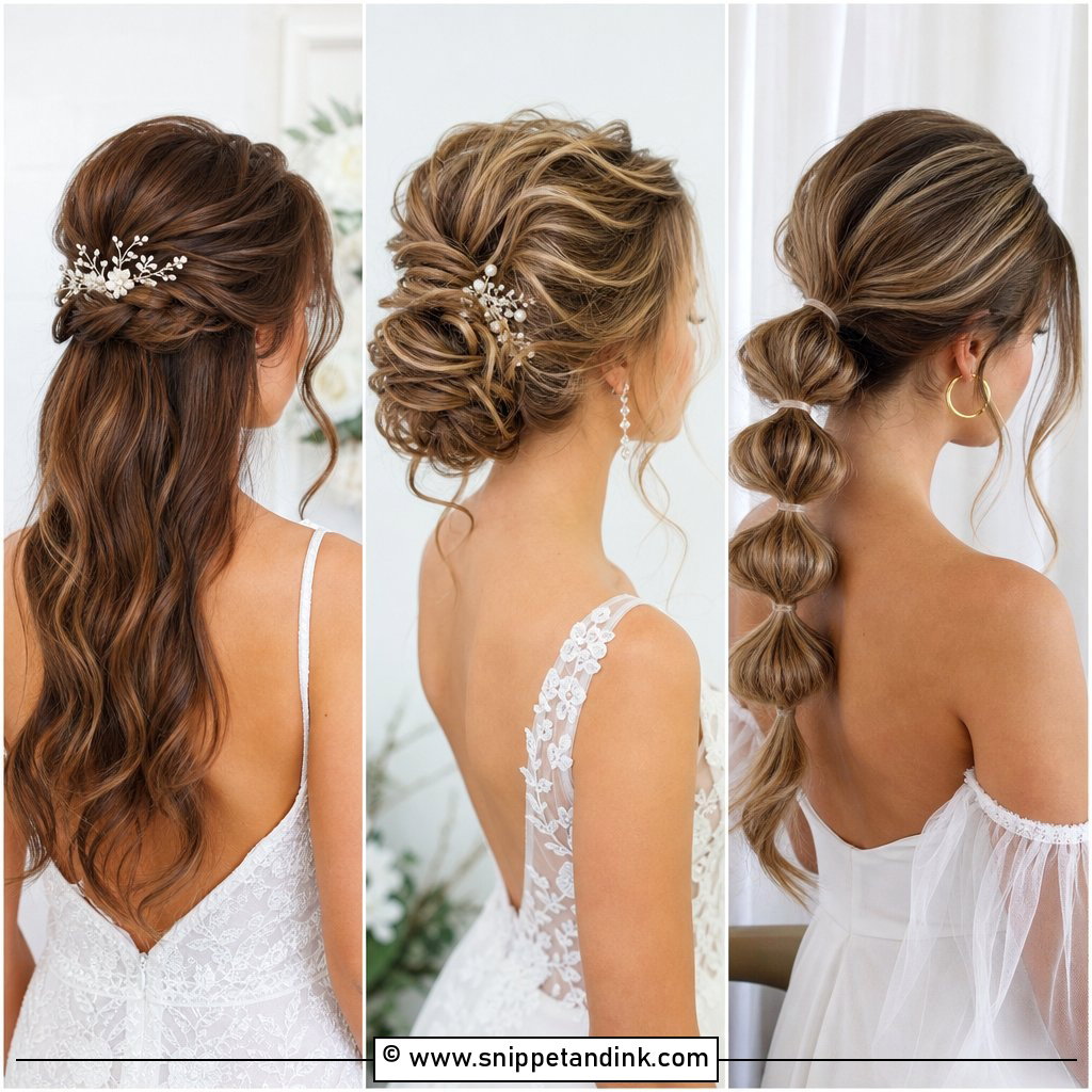 20 Dream Wedding Hair Ideas for Effortless Bridal Glam