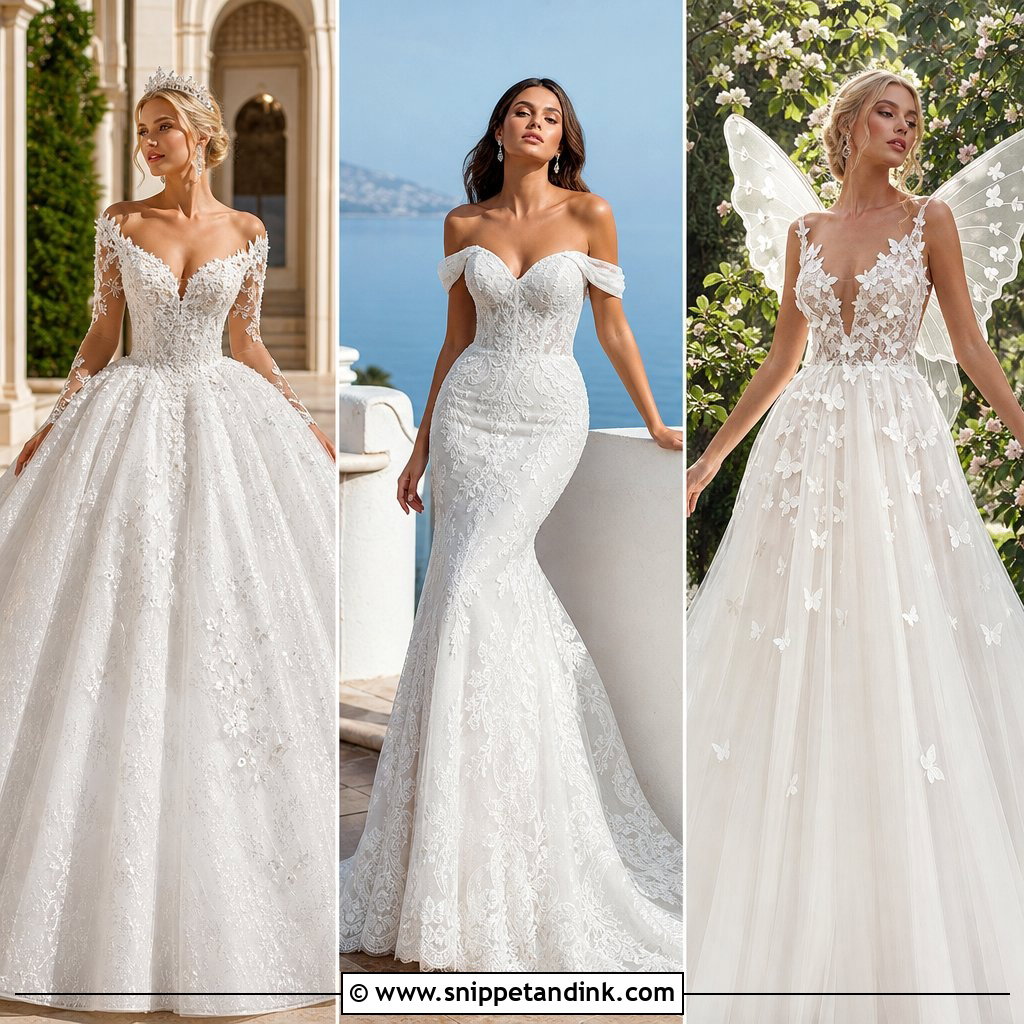 20 Dreamy Wedding Dress Fairy Tales Ideas for Romantic Brides
