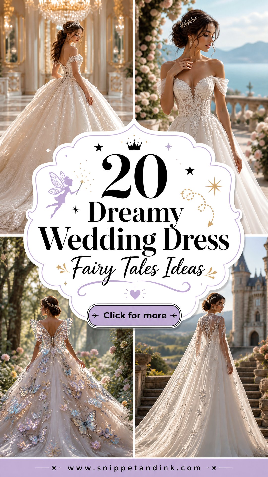 20 Dreamy Wedding Dress Fairy Tales Ideas for Romantic Brides - 20 Dreamy Wedding Dress Fairy Tales Ideas for Romantic Brides