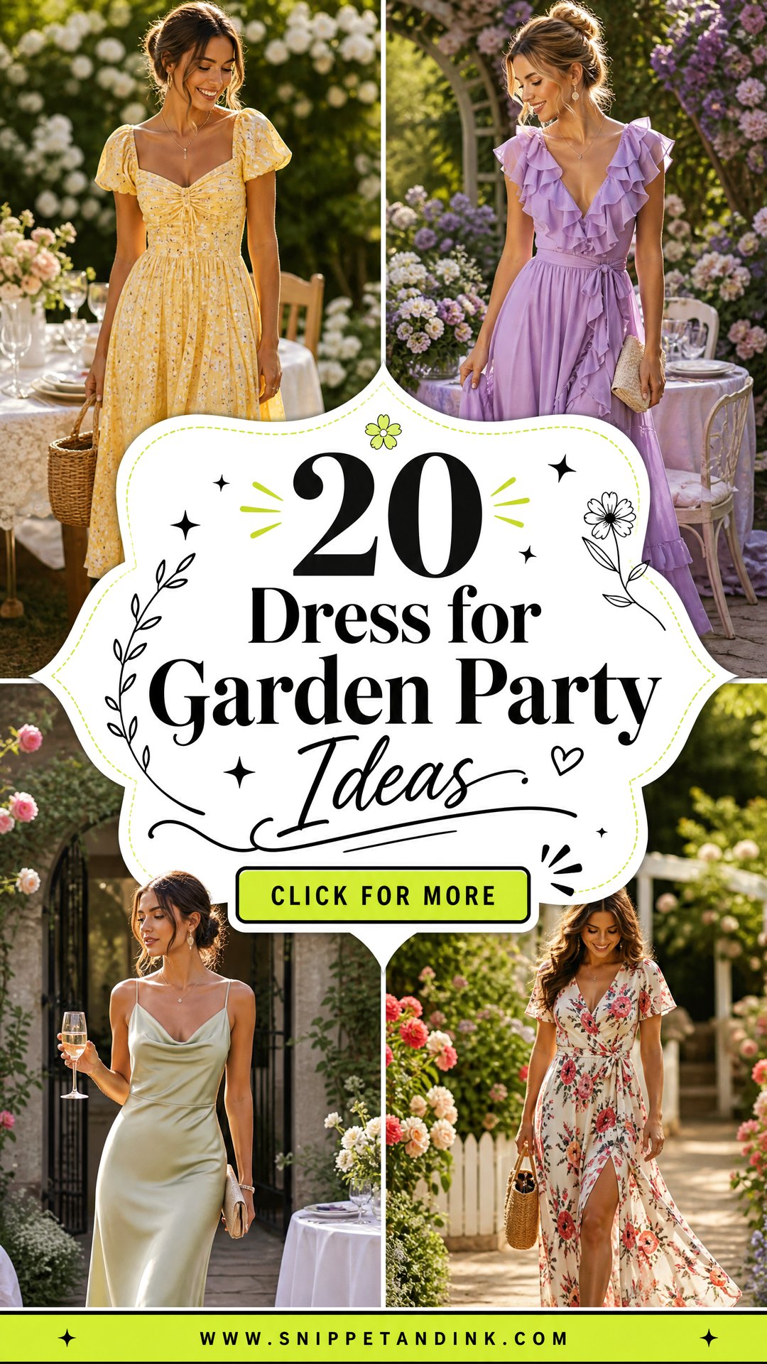 20 Dress for Garden Party Ideas for Effortless Elegance - 20 Dress for Garden Party Ideas for Effortless Elegance