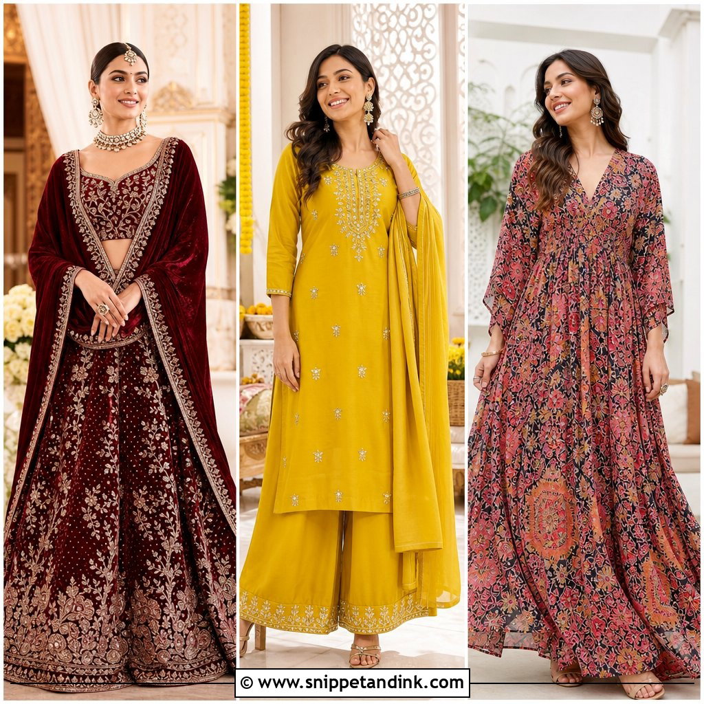 20 Dress for Marriage Function Ideas for a Stunning Look