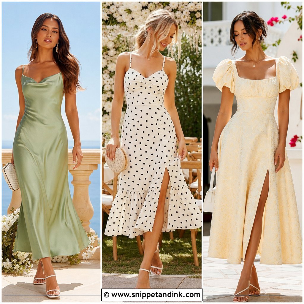 20 Dress for Summer Wedding Ideas: Chic Breezy Guest Looks