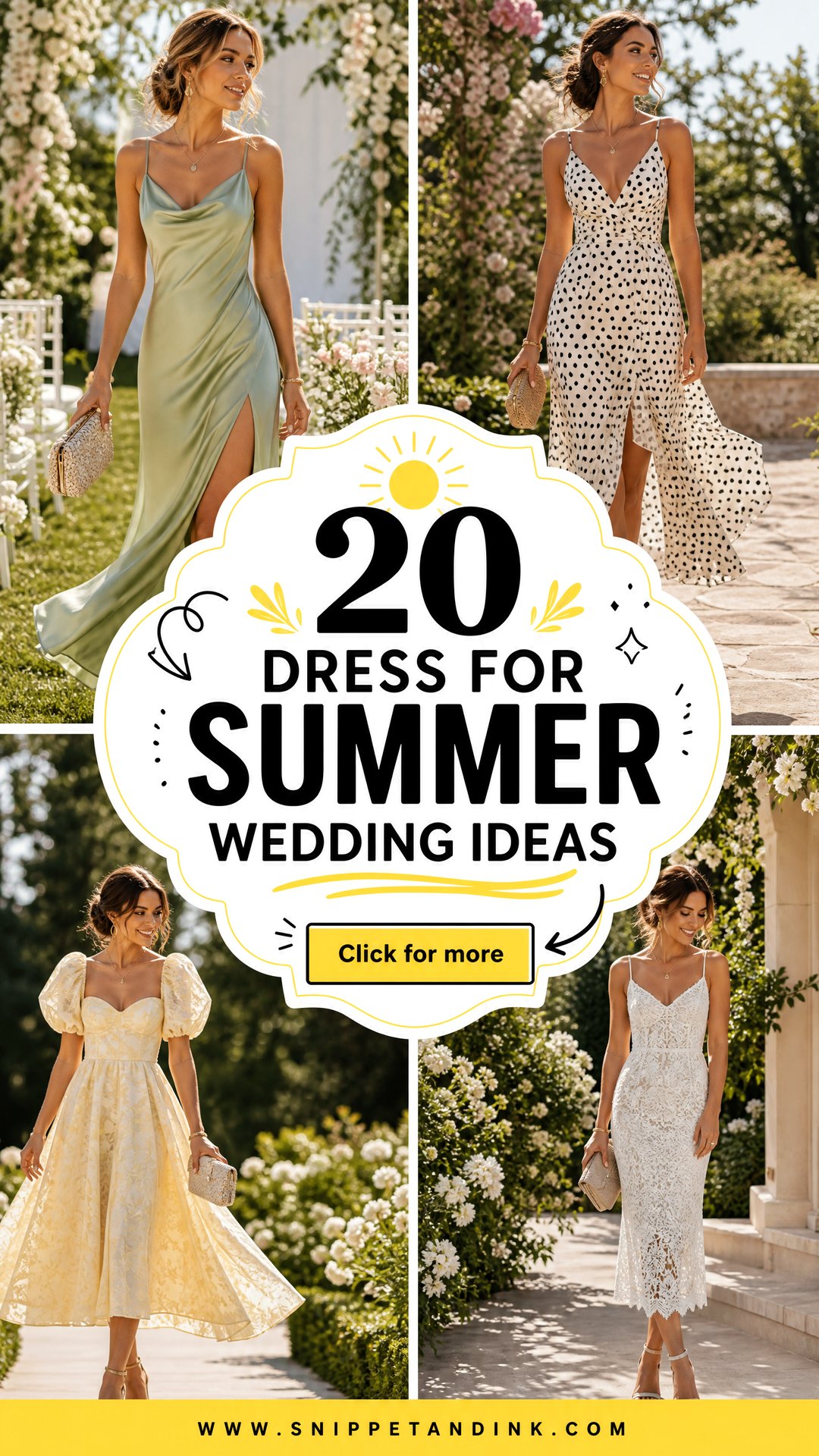 20 Dress for Summer Wedding Ideas Chic Breezy Guest Looks - 20 Dress for Summer Wedding Ideas: Chic Breezy Guest Looks