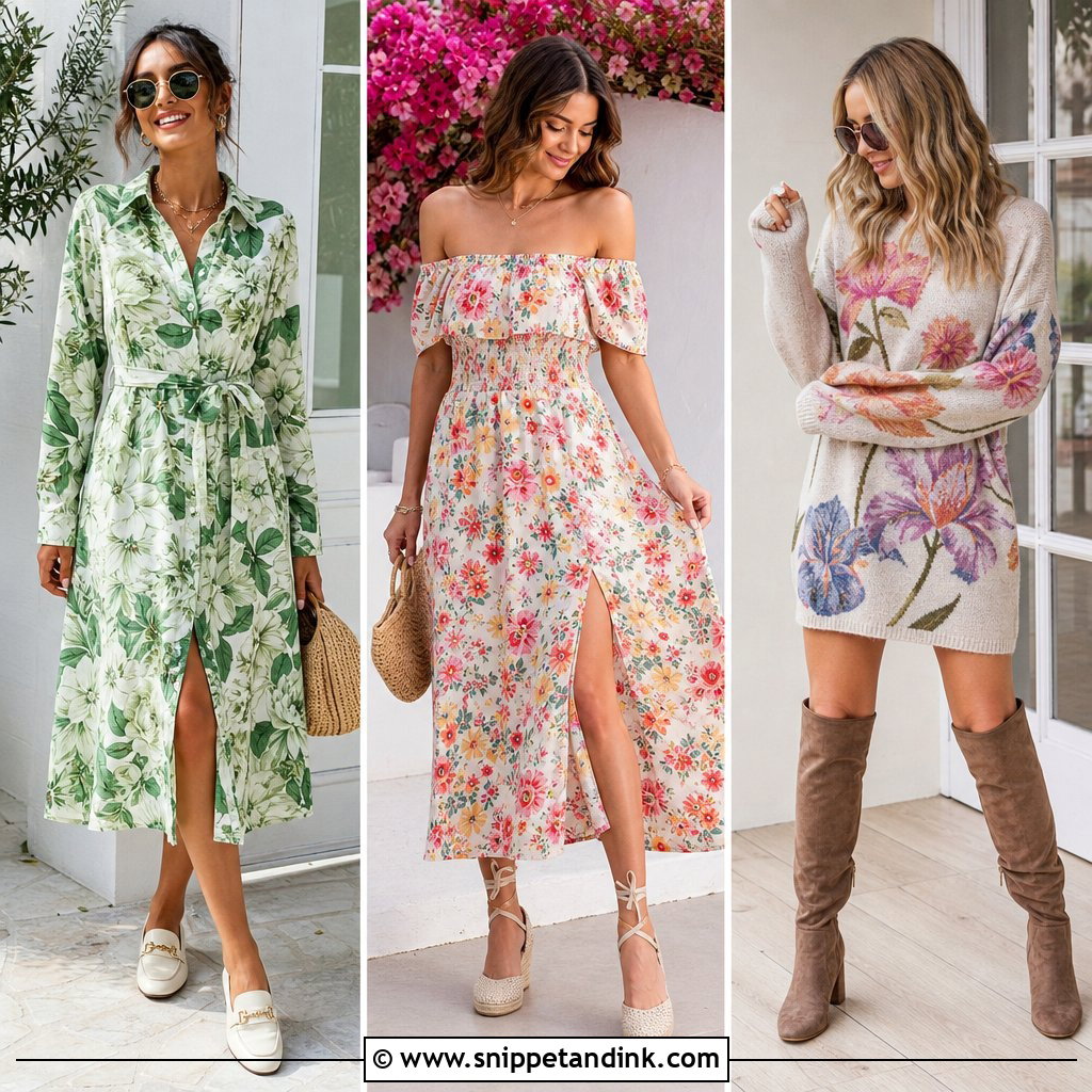 20 Dresses Flowers: Romantic Floral Looks for Every Event