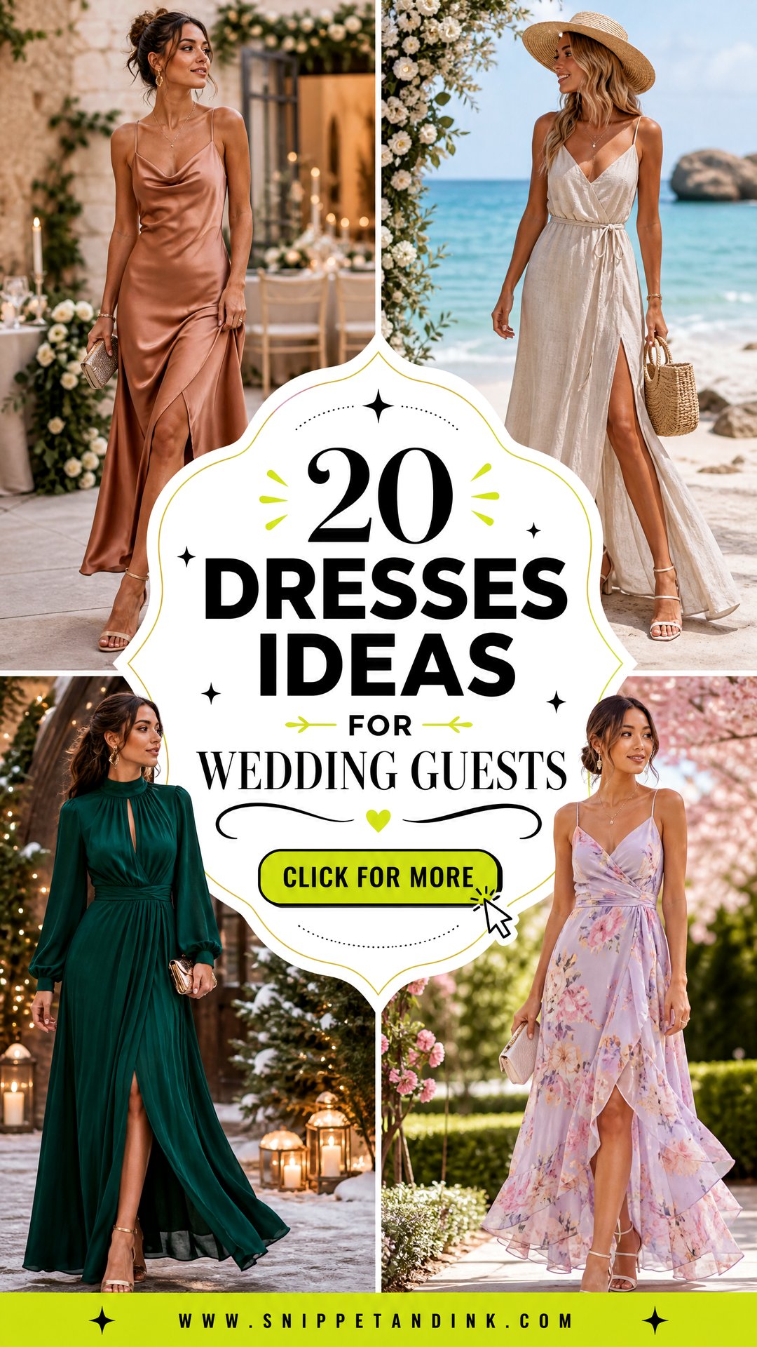 20 Dresses Ideas for Wedding Guests Who Want Effortless Style - 20 Dresses Ideas for Wedding Guests Who Want Effortless Style