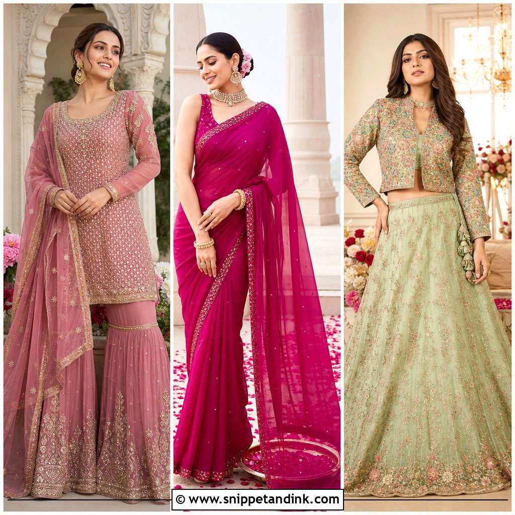 20 Dresses for Marriage Function: Elegant Guest Looks for 2025