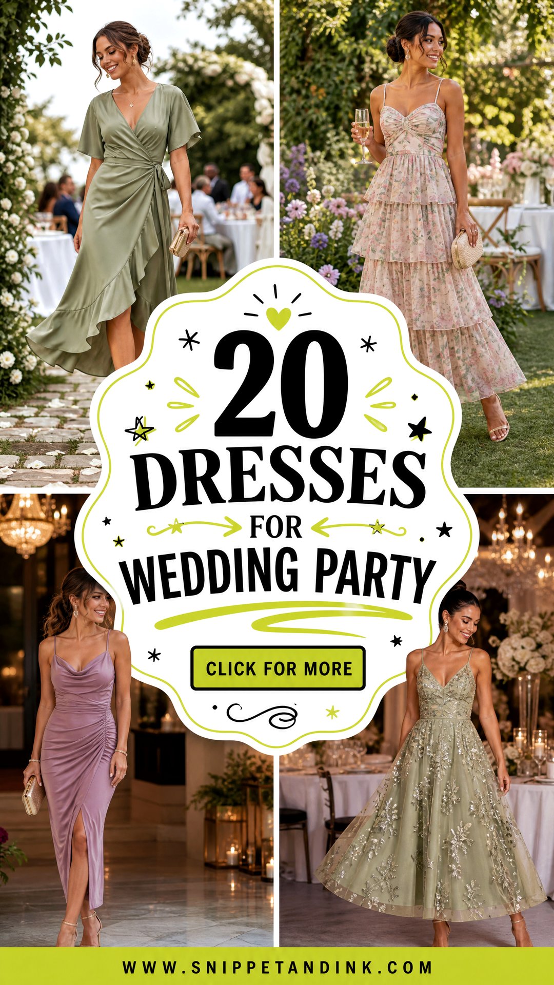 20 Dresses for Wedding Party Chic Looks for Every Guest - 20 Dresses for Wedding Party: Chic Looks for Every Guest