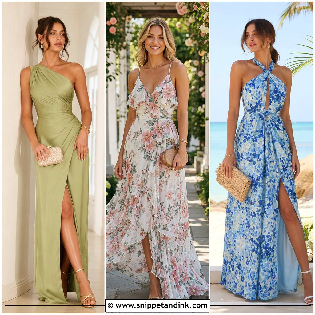 20 Dresses for a Wedding That Look Chic in Every Season