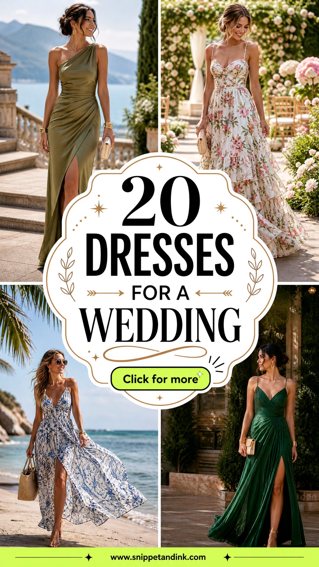 20 Dresses for a Wedding That Look Chic in Every Season - 20 Dresses for a Wedding That Look Chic in Every Season