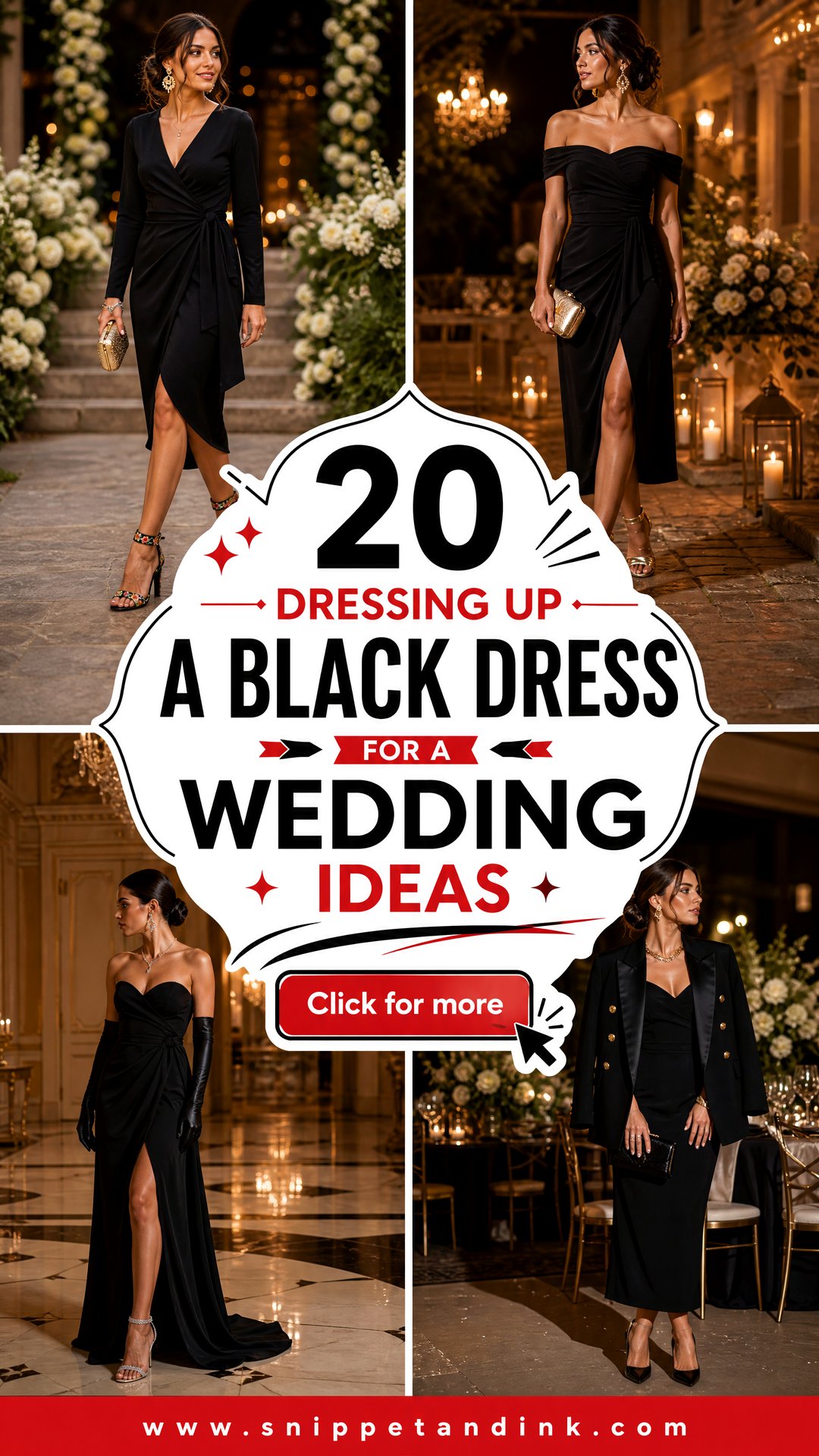 20 Dressing Up a Black Dress for a Wedding Ideas Chic Tips - 20 Dressing Up a Black Dress for a Wedding Ideas: Chic Tips