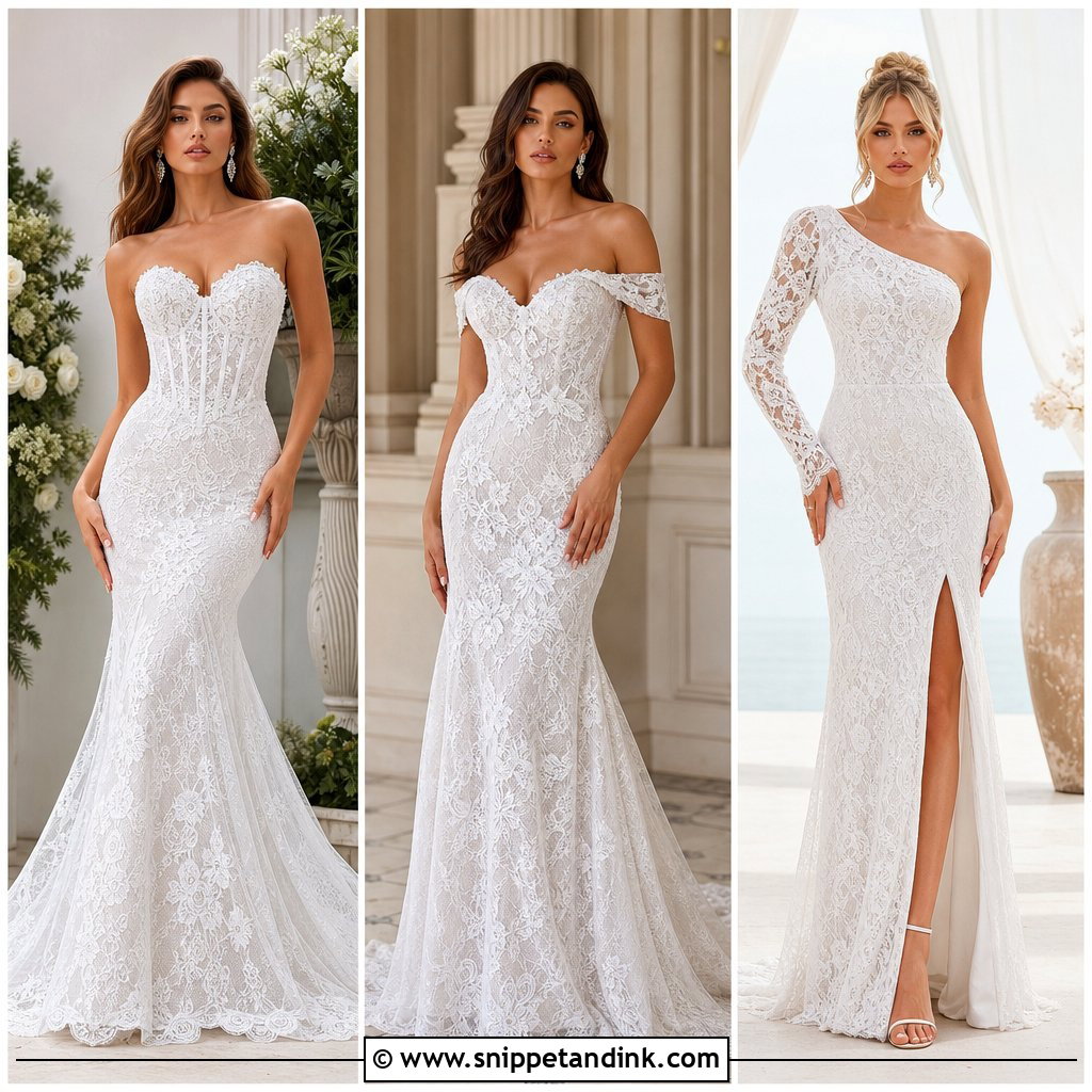 20 Dry Lace Gown Styles for Elegant Nigerian Celebrations