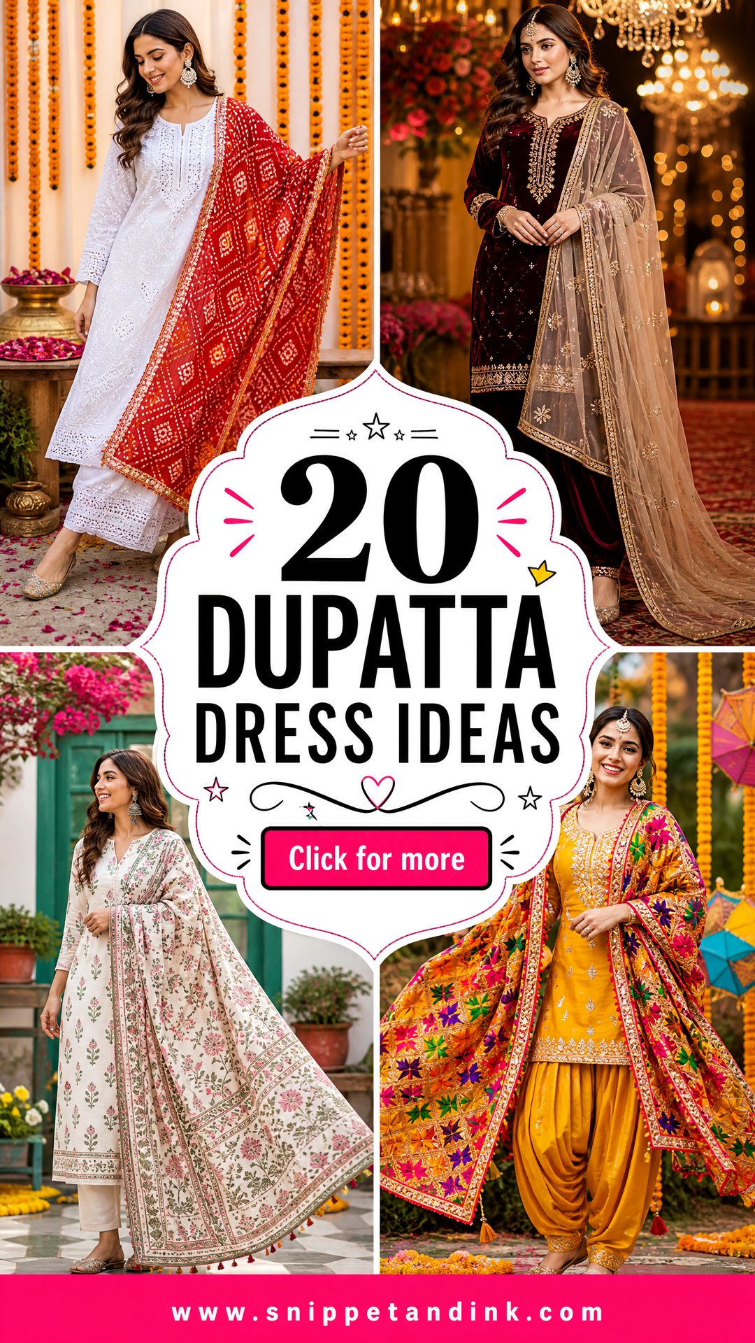 20 Dupatta Dress Ideas Stunning Looks for Wedding Guests - 20 Dupatta Dress Ideas: Stunning Looks for Wedding Guests