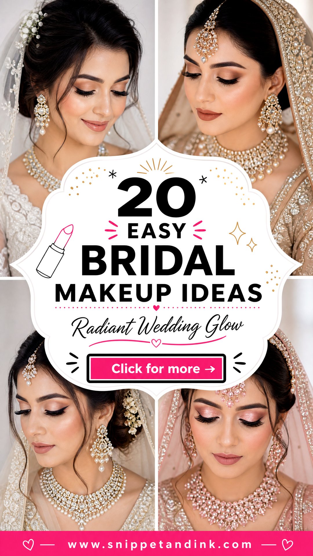 20 Easy Bridal Makeup Ideas for a Radiant Wedding Glow - 20 Easy Bridal Makeup Ideas for a Radiant Wedding Glow