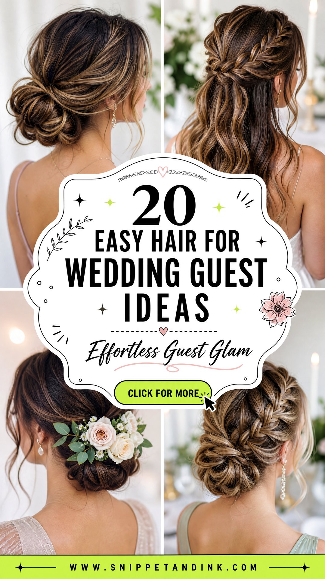 20 Easy Hair for Wedding Guest Ideas for Effortless Glam - 20 Easy Hair for Wedding Guest Ideas for Effortless Glam