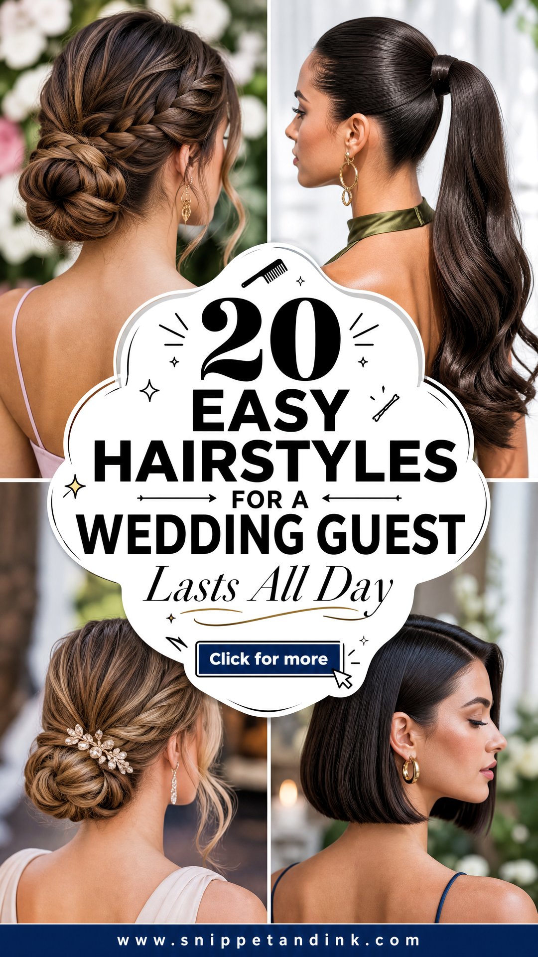 20 Easy Hairstyles for a Wedding Guest That Last All Day - 20 Easy Hairstyles for a Wedding Guest That Last All Day