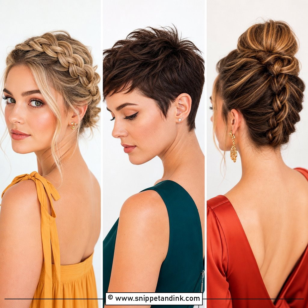 20 Easy Short Hair Updo Wedding Ideas for Chic Brides