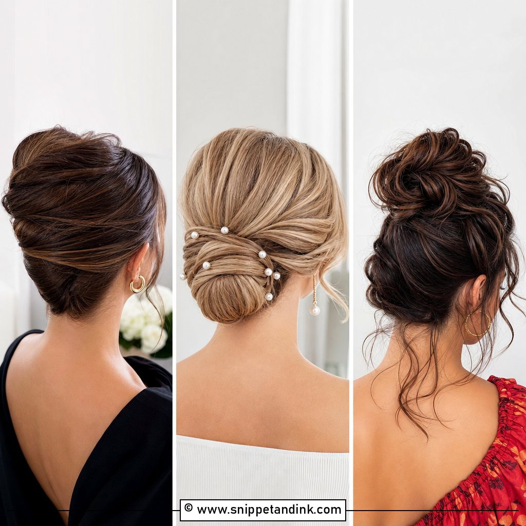 20 Easy Updos for Medium Hair for Wedding Days