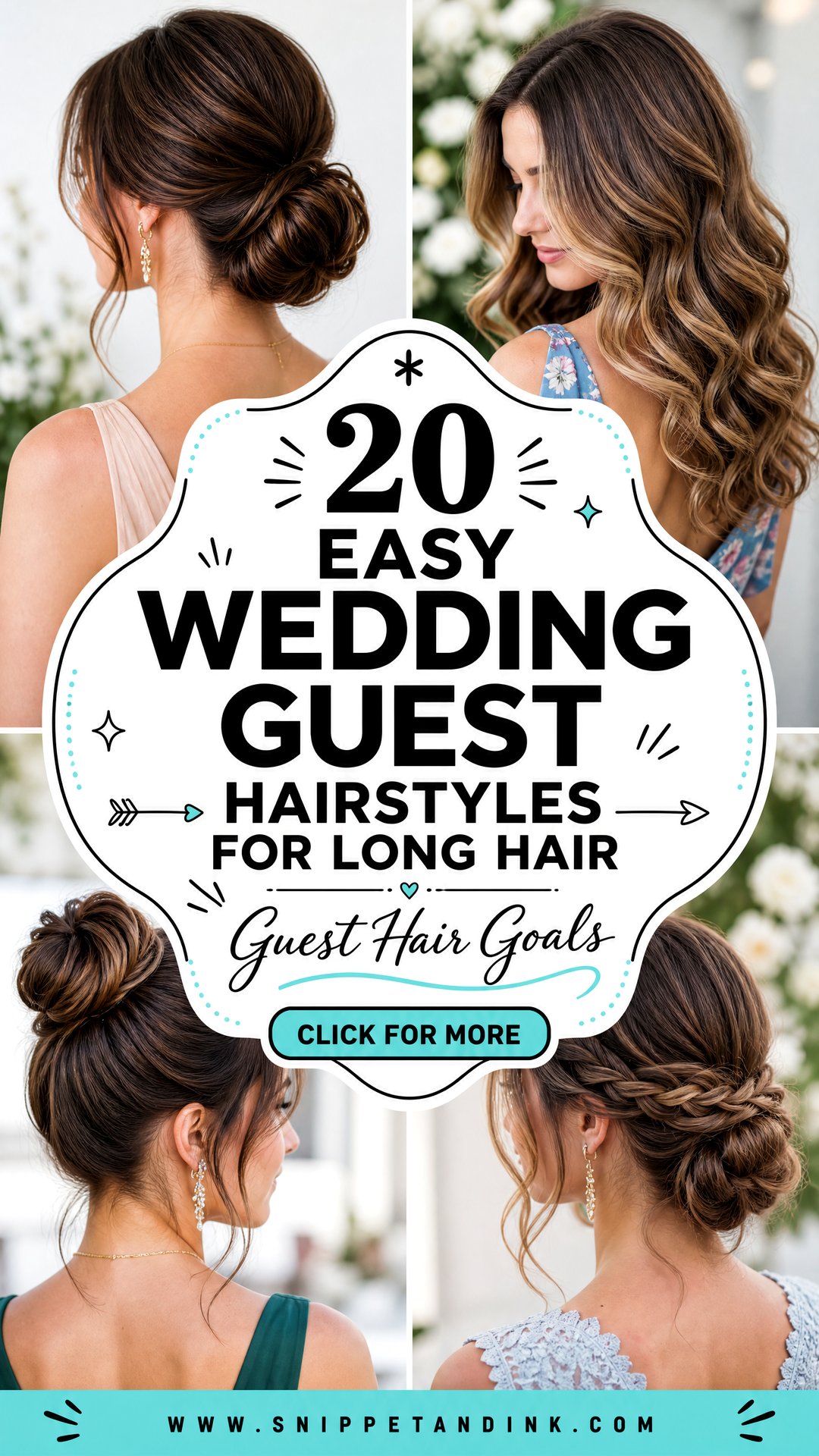 20 Easy Wedding Guest Hairstyles for Long Hair to Try - 20 Easy Wedding Guest Hairstyles for Long Hair to Try