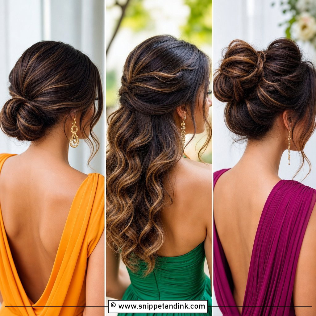 20 Easy Wedding Guest Hairstyles for Long Hair to Try