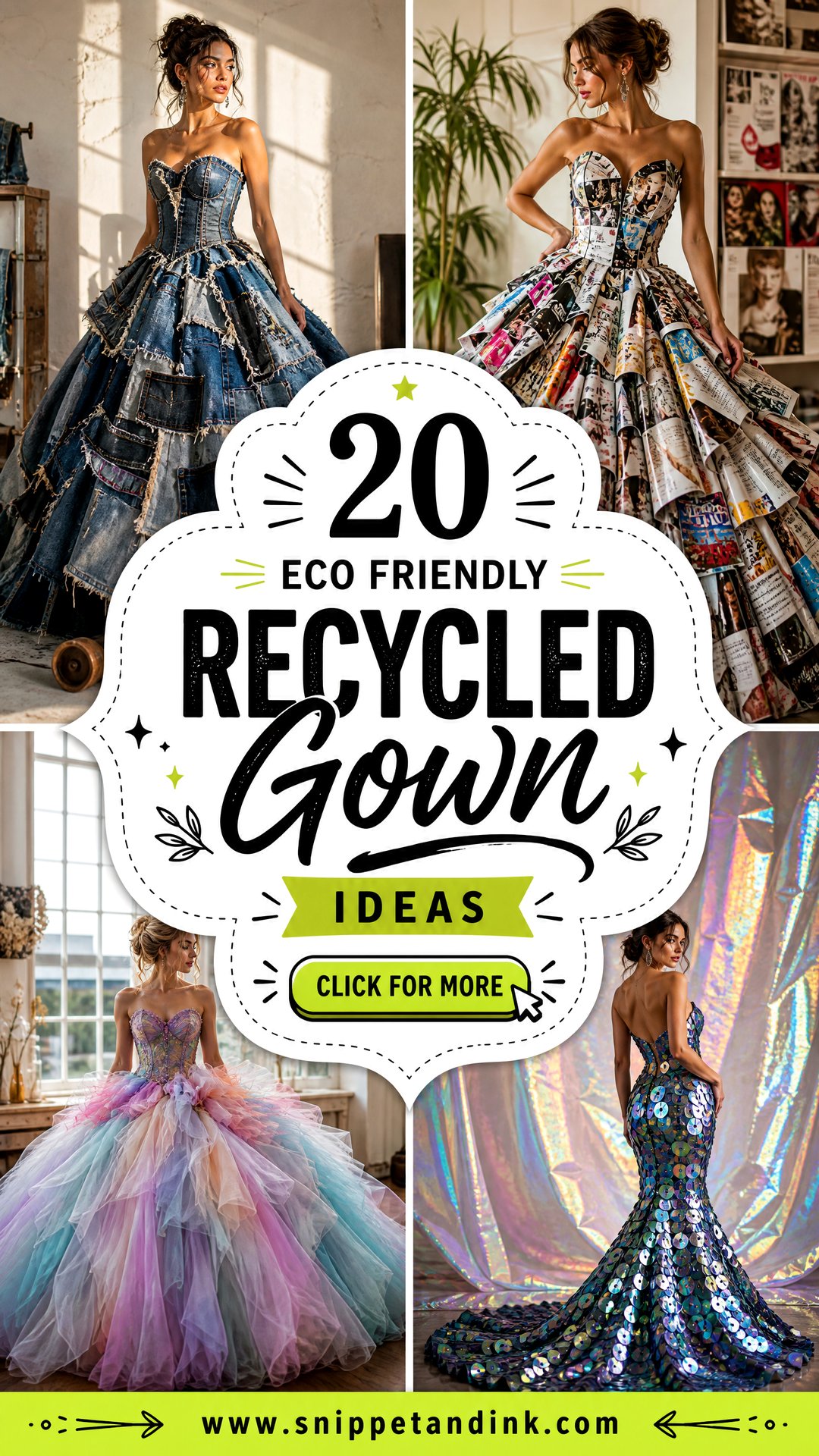 20 Eco Friendly Recycled Gown Ideas for Sustainable Brides - 20 Eco Friendly Recycled Gown Ideas for Sustainable Brides