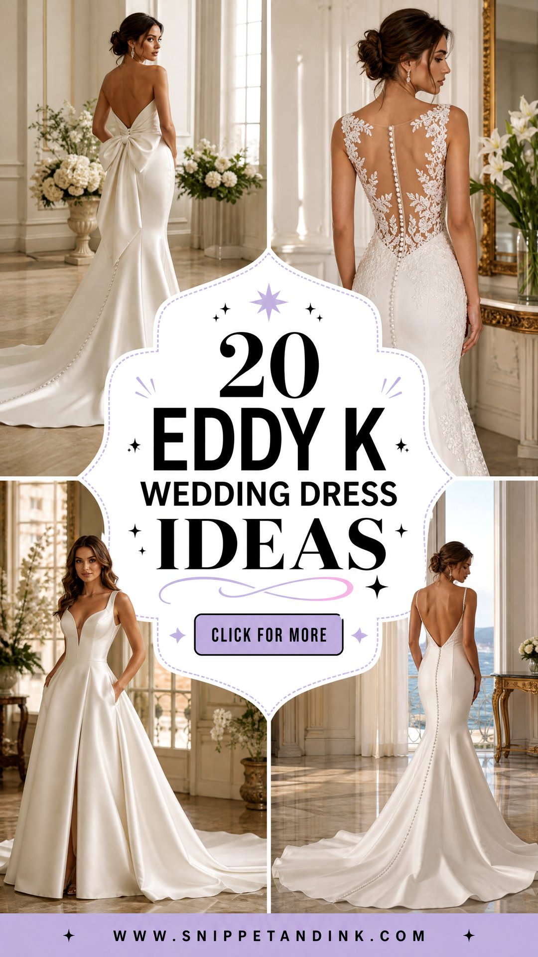 20 Eddy K Wedding Dress Ideas Designer Looks Brides Will Love - 20 Eddy K Wedding Dress Ideas: Designer Looks Brides Will Love