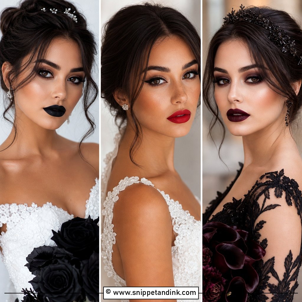 20 Edgy Wedding Makeup Ideas for Bold Modern Brides
