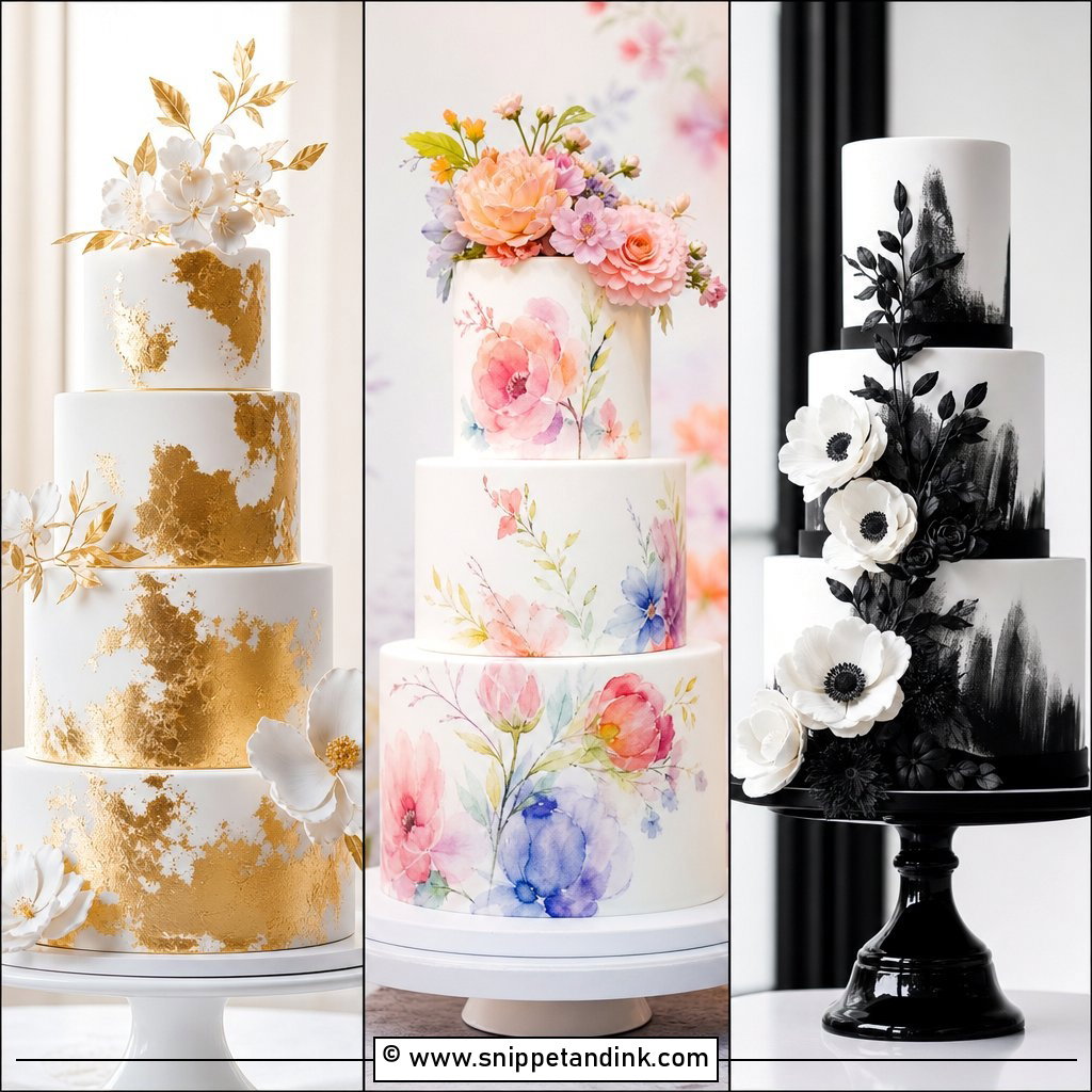 20 Elaborate Cakes for Wedding to Wow Every Guest