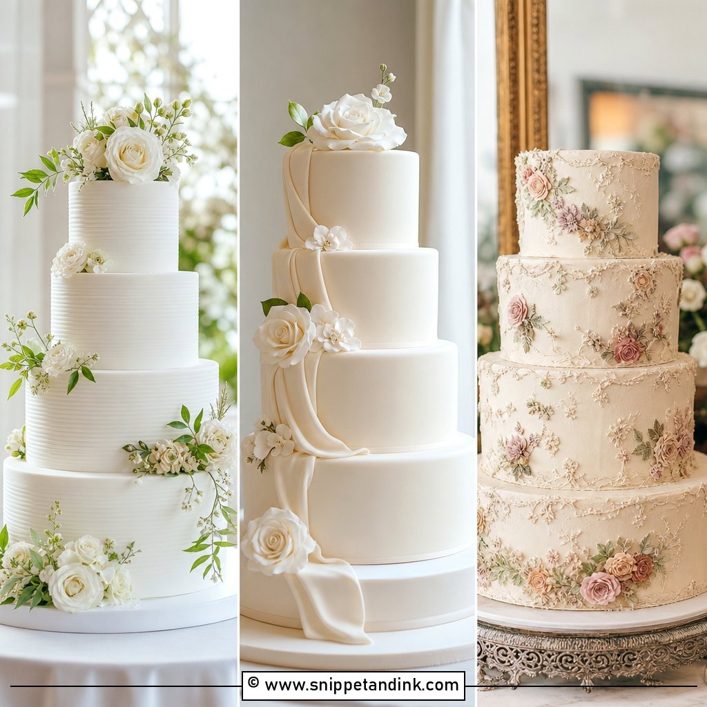 20 Elegant 4 Tier Wedding Cake Ideas for Modern Couples