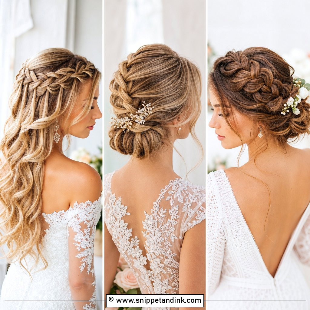 20 Elegant Braided Hairstyles Weddings for Chic Brides