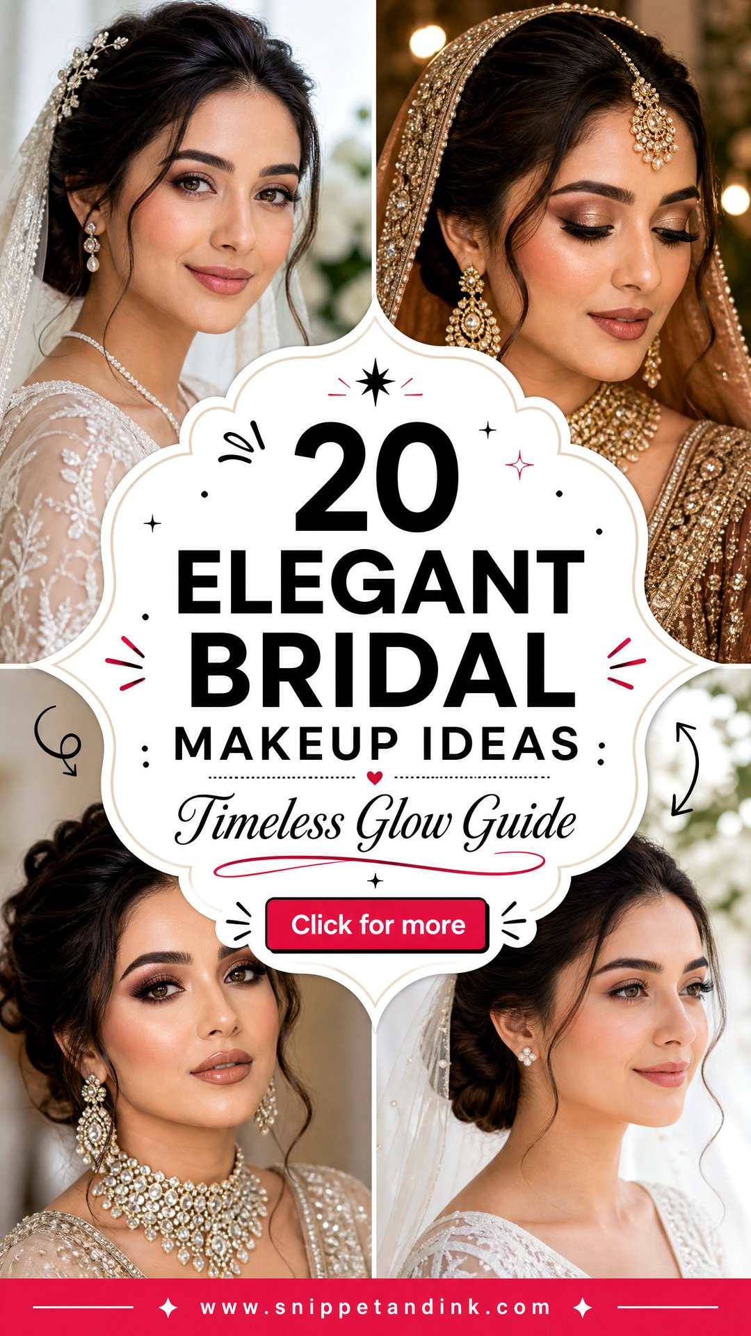20 Elegant Bridal Makeup Ideas for a Timeless Glow - 20 Elegant Bridal Makeup Ideas for a Timeless Glow