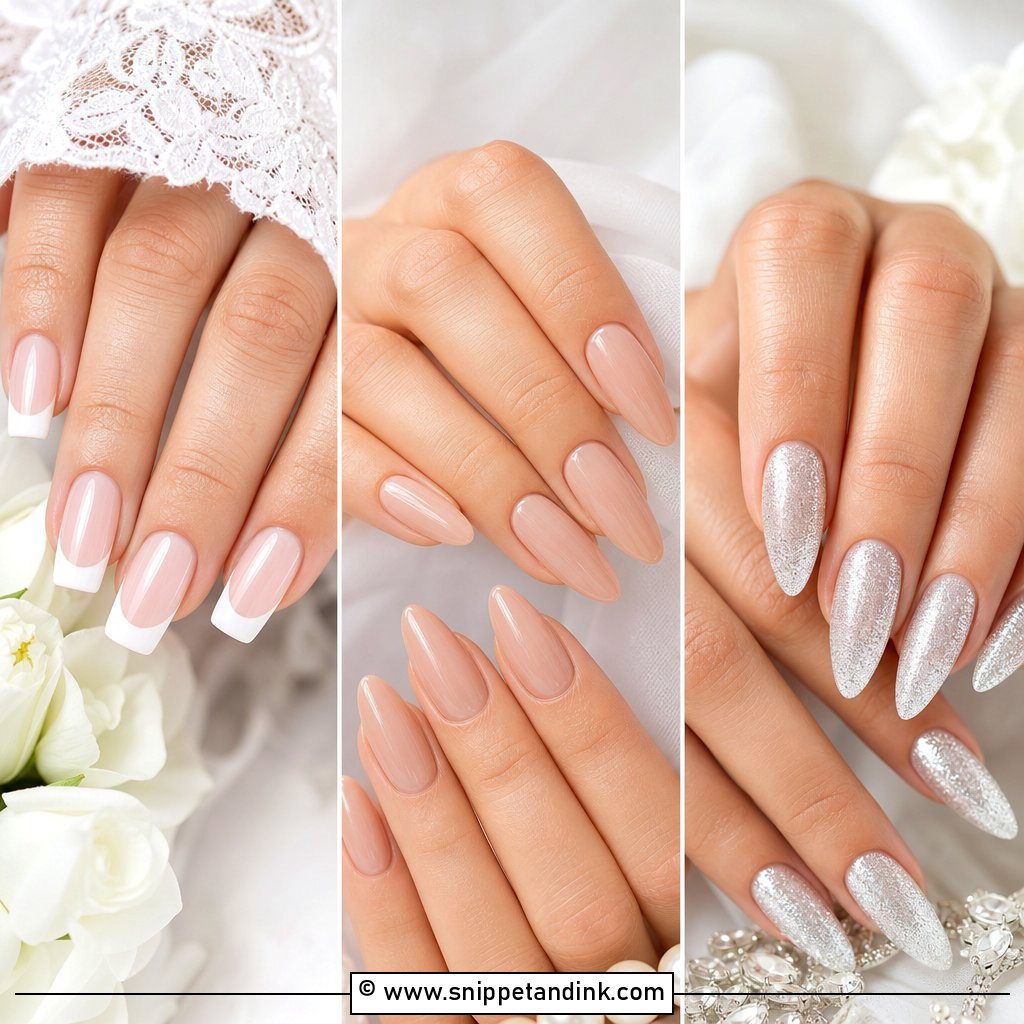 20 Elegant Bridal Nail Designs Brides Will Love