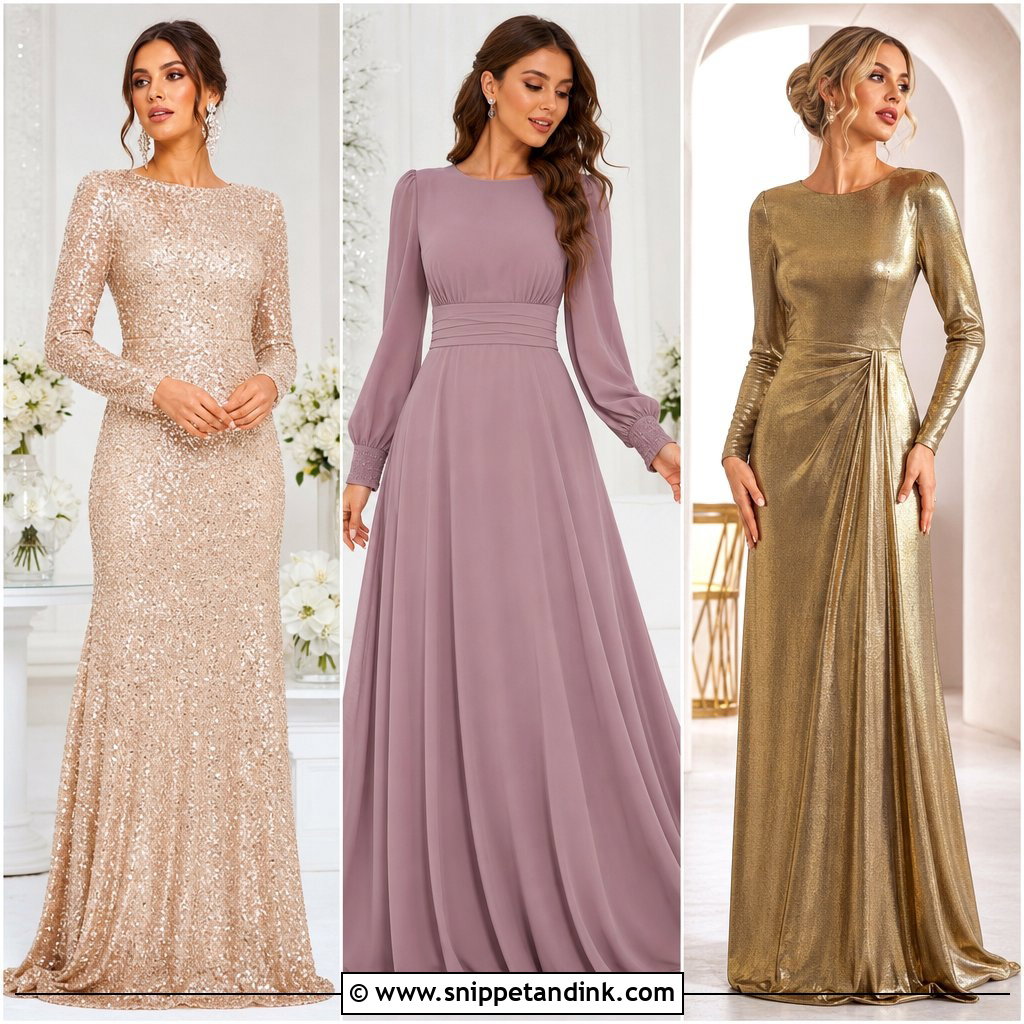 20 Elegant Long Sleeve Gown Ideas for Sophisticated Brides