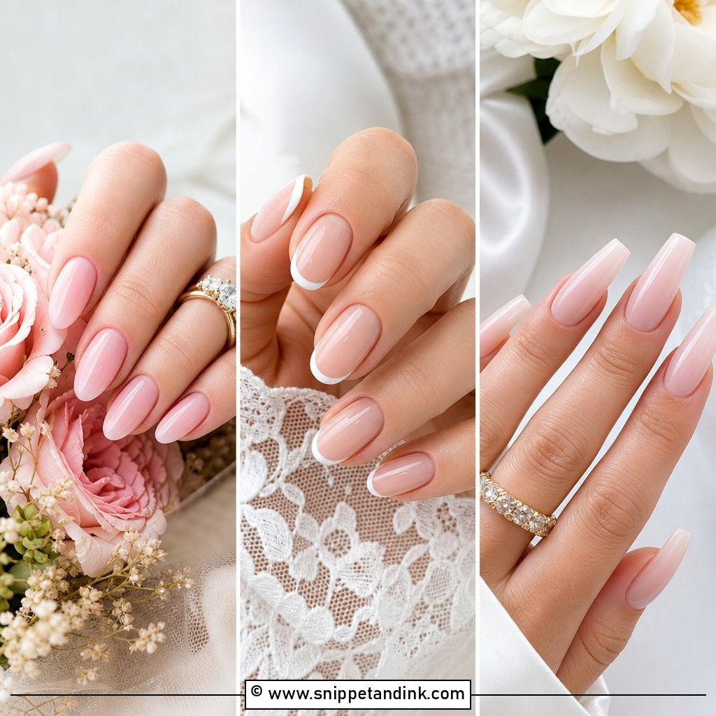 20 Elegant Nails for Wedding Chic Bridal Manicure Ideas