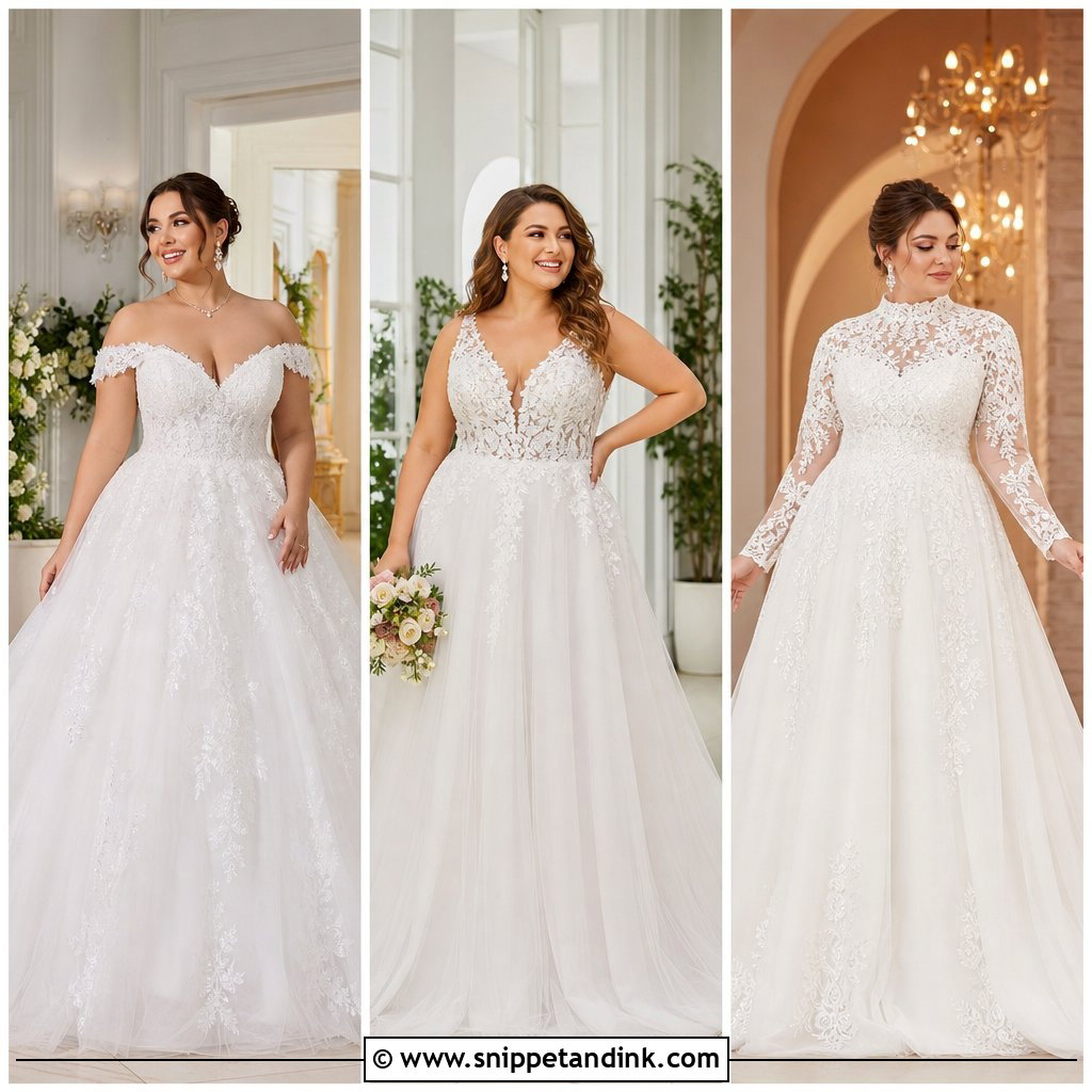 20 Elegant Plus Size Wedding Dress Curvy Bride Ideas to Love