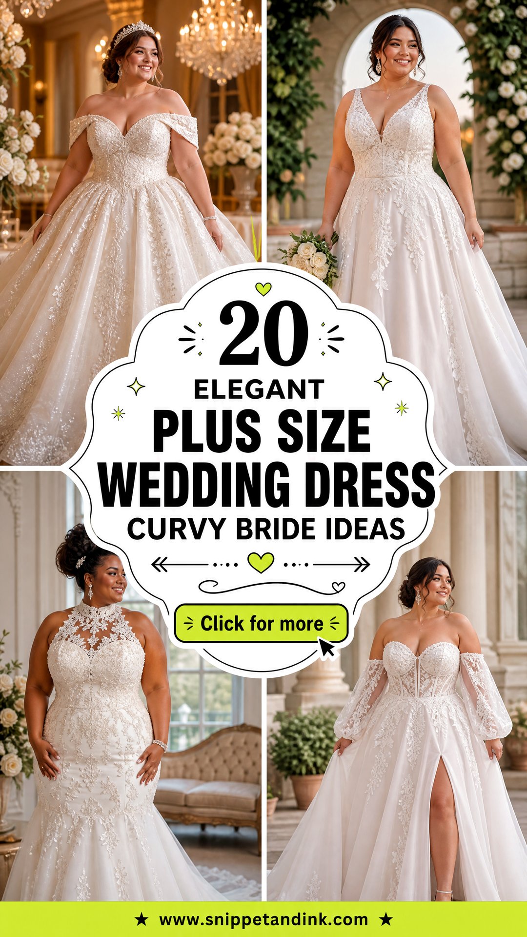20 Elegant Plus Size Wedding Dress Curvy Bride Ideas to Love - 20 Elegant Plus Size Wedding Dress Curvy Bride Ideas to Love