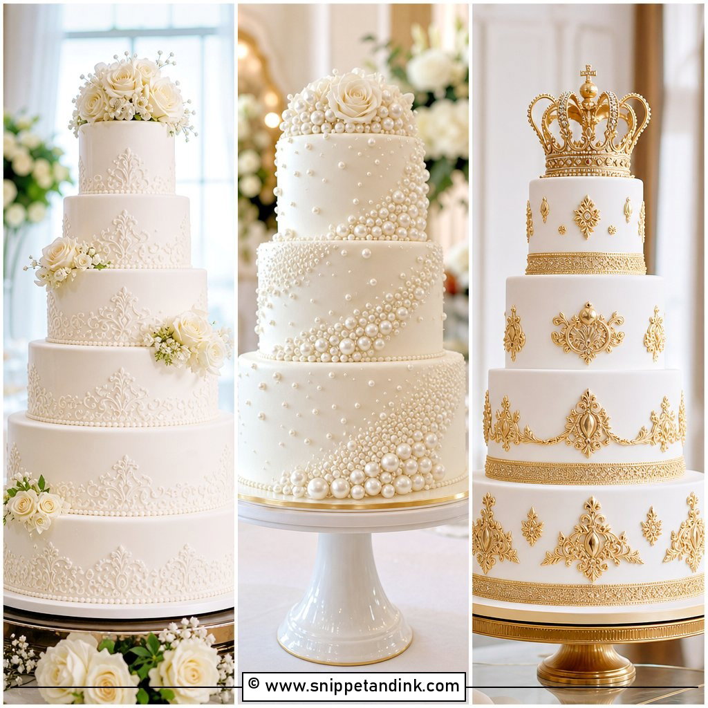 20 Elegant Royal Wedding Cakes Regal Designs for Brides