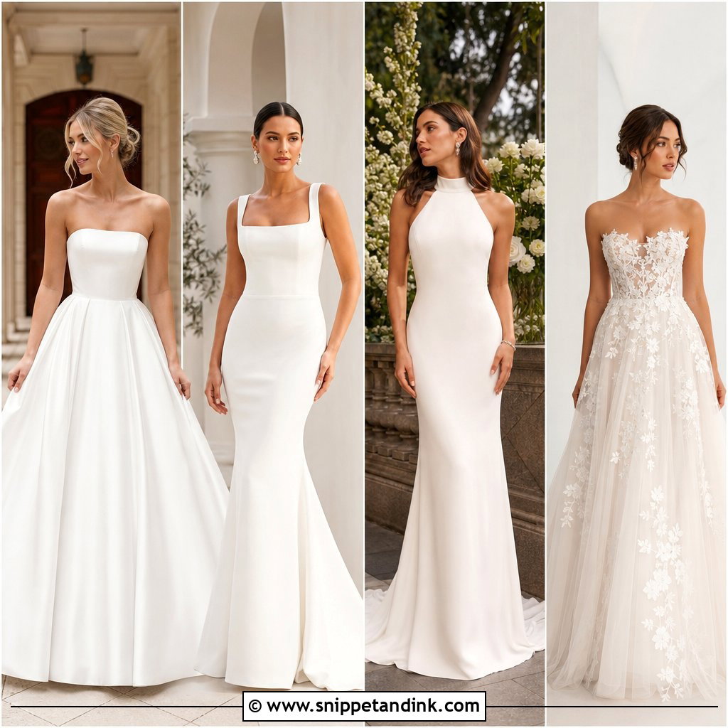 20 Elegant Wedding Dress Inspo Ideas for Modern Brides