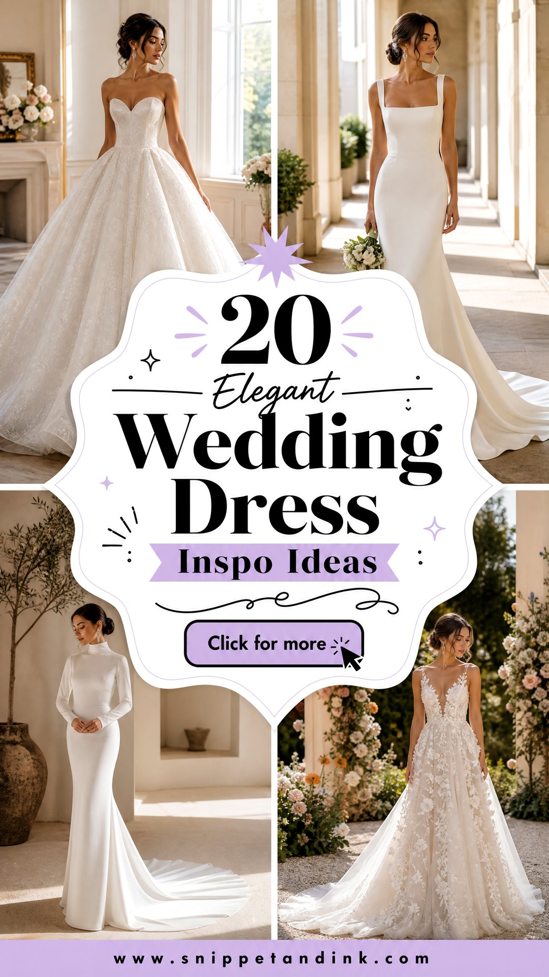 20 Elegant Wedding Dress Inspo Ideas for Modern Brides - 20 Elegant Wedding Dress Inspo Ideas for Modern Brides