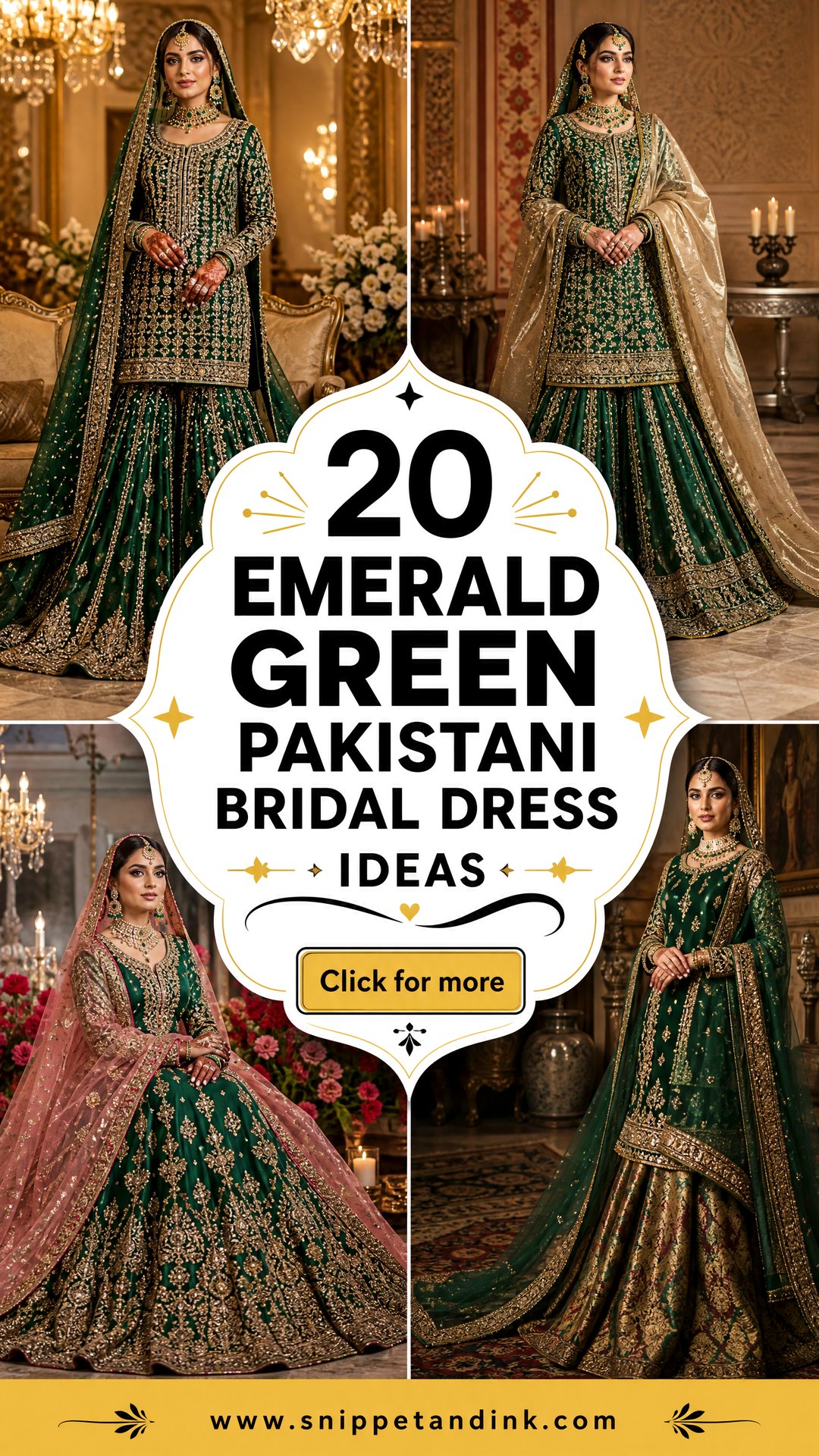 20 Emerald Green Pakistani Bridal Dress Ideas for 2026 - 20 Emerald Green Pakistani Bridal Dress Ideas for 2026