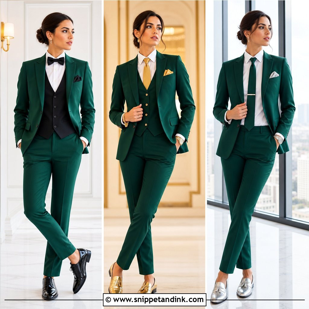 20 Emerald Green Tuxedo Wedding Ideas for Luxe Modern Style