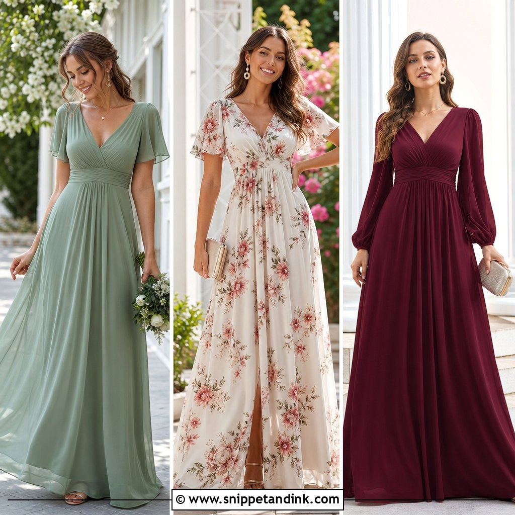 20 Empire Gown Ideas for Graceful, Figure-Flattering Style